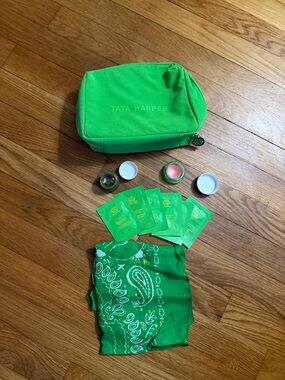 Tata Harper Bright Green Skincare Travel Set